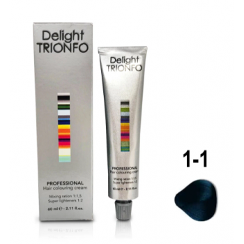 1-1 Иссиня черный DELIGHT TRIONFO 60мл