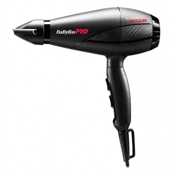 Фен BaByliss Pro BLACK STAR 2000Вт, 2 насадки