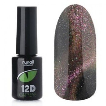 Гель-лак Cat's eye 12D светоотражающий, 6 мл №6620