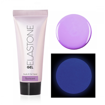 Гибрид акрила и геля ELASTONE GEL (fluorescent), 18 мл №7045